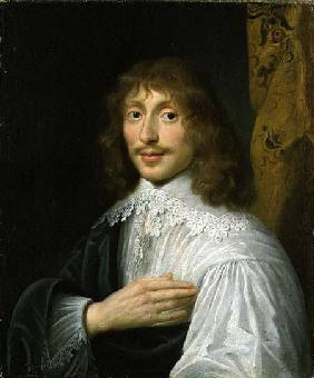 Portrait of George Villiers 1st Duke o