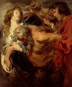 Der trunkene Silen von Sir Anthonis van Dyck