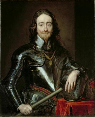 King Charles I (oil on canvas) von Sir Anthony van Dyck