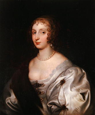 Lady Elizabeth Stuart (oil on canvas) von Sir Anthony van Dyck