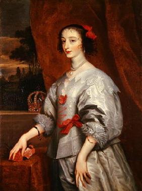 Queen Henrietta Maria (oil on canvas) 1901