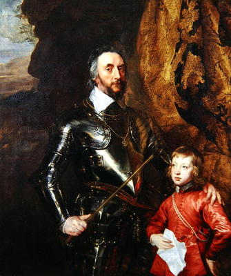 Thomas Howard, 2nd Earl of Arundel, with his Grandson Thomas, later 5th Duke of Norfolk, 1635-36 (oi von Sir Anthony van Dyck