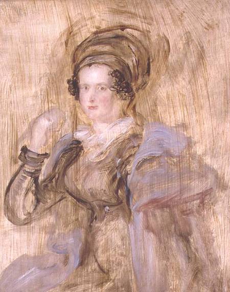 Portrait of Maria, Lady Chalcott von Sir David Wilkie