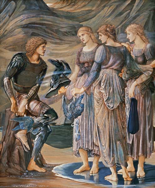 Perseus and the Sea Nymphs von Sir Edward Burne-Jones