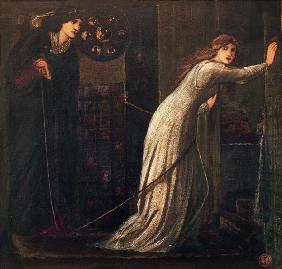 Schön Rosamund und Königin Eleanor 1862
