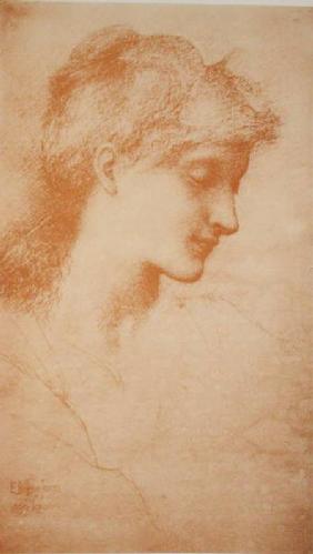Head of a Young Woman, 1889, from 'L'Estampe Moderne' published