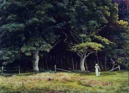 The Wooded Landscape von Sir Edward John Poynter