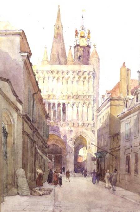 Notre Dame Dijon 1897 von Sir Ernest George