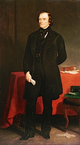 Portrait of John Russell (1792-1878) 1st Earl Russell von Sir Francis Grant