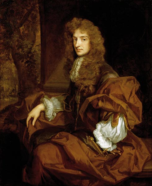 Portrait of Sir Charles Sedley (1639-1701) von Sir Godfrey Kneller