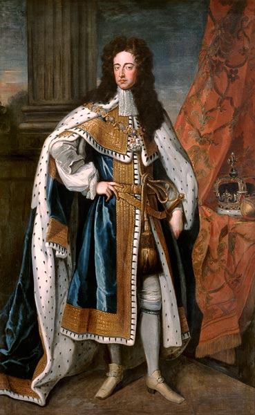 Portrait of William III (1650-1702) of Orange von Sir Godfrey Kneller
