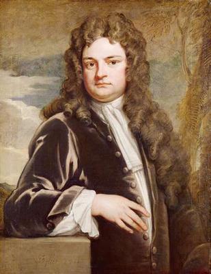 Portrait of Sir Richard Steele (1672-1729) 1711 (oil on canvas) von Sir Godfrey Kneller