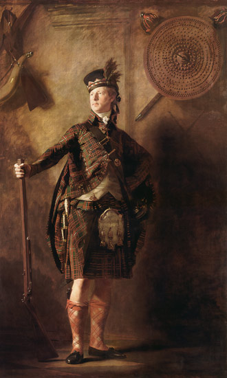 Bildnis Alastair MacDonell of Glengarry. von Sir Henry Raeburn