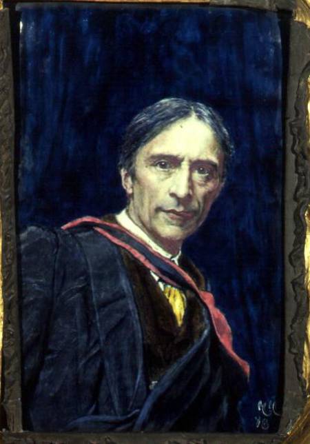 Self Portrait of the Artist von Sir Hubert von Herkomer