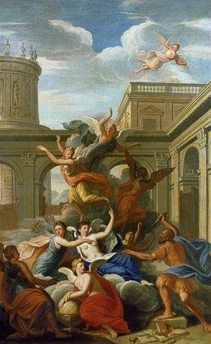 The Muses Escaping Violation from King Pyreneus von Sir James Thornhill