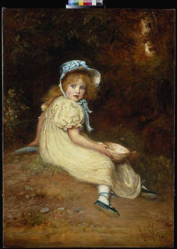 Little Miss Muffet von Sir John Everett Millais