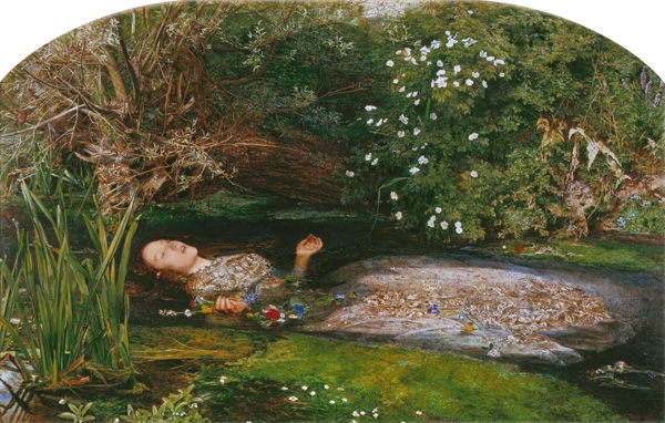 Ophelia von Sir John Everett Millais