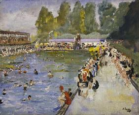 Im Schwimmbad (Chiswick Baths) 1929