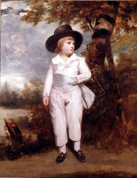 Boy in a Black Hat von Sir Joshua Reynolds