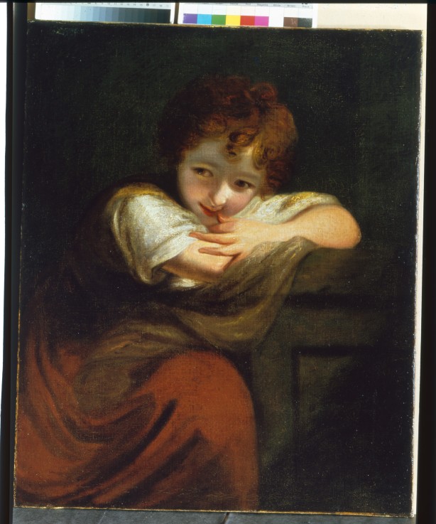 Die kleine Schelmin (Robinetta) von Sir Joshua Reynolds