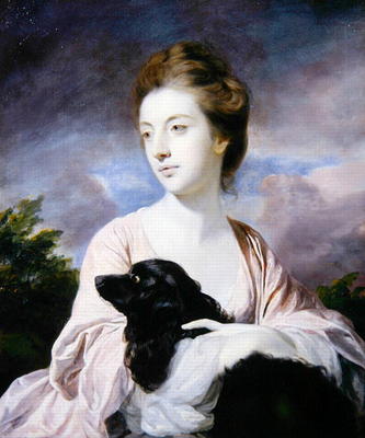 Lady Charles Spencer (oil on canvas) von Sir Joshua Reynolds