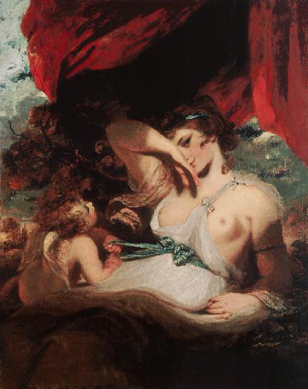 Cupid Unfastening the Girdle of Venus 1788
