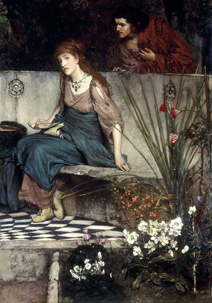 Der erste Vorwurf von Sir Lawrence Alma-Tadema