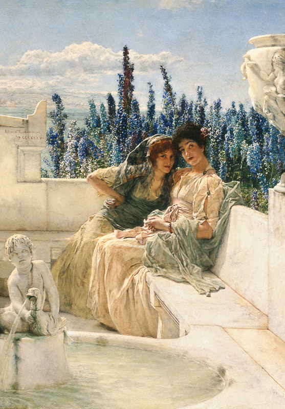 Whispering Noon von Sir Lawrence Alma-Tadema