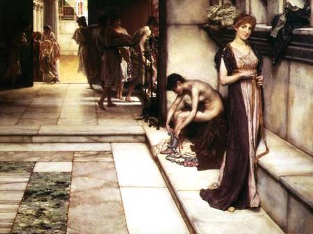 An Apodyterium von Sir Lawrence Alma-Tadema