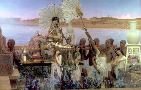 The Finding of Moses by Pharaoh's Daughter von Sir Lawrence Alma-Tadema