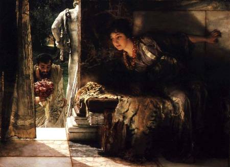 Welcome Footsteps von Sir Lawrence Alma-Tadema