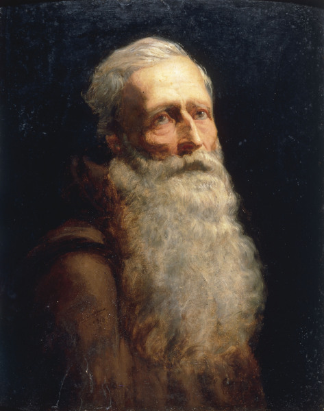 Kopf eines alten Mannes von Sir Lawrence Alma-Tadema