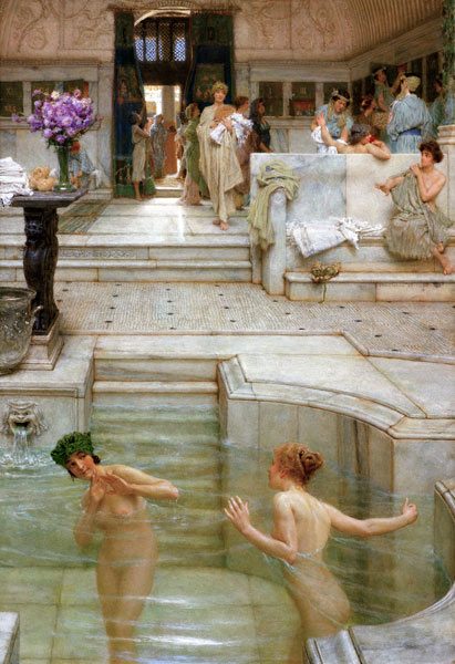 Die Lieblingsbeschäftig von Sir Lawrence Alma-Tadema