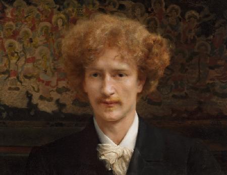 Porträt von Pianist, Komponist und Politiker Ignacy Jan Paderewski 1891