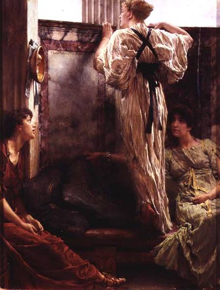 Who is it? von Sir Lawrence Alma-Tadema