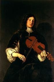 Ein Geigenspieler von Sir Peter Lely