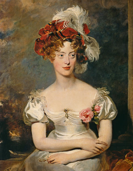 Marie-Caroline de Bourbon (1798-1870) Duchesse de Berry von Sir Thomas Lawrence