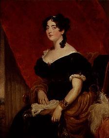 Charlotte, Lady Owen, im Alter von 28 Jahren von Sir Thomas Lawrence