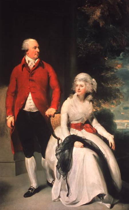 Mr John Julius Angerstein (1735-1823) and his Second Wife, Eliza Payne (1748-1800) von Sir Thomas Lawrence