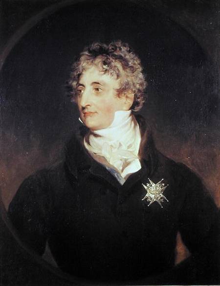Portrait of Duke Armand-Emmanuel de Richelieu (1766-) von Sir Thomas Lawrence