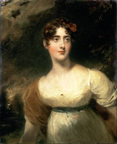 Portrait of Lady Emily Harriet Wellesley-Pole, later Lady Raglan von Sir Thomas Lawrence