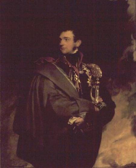 Portrait of Mikhail Semyonovich, Count Vorontsov (1782-1856) von Sir Thomas Lawrence