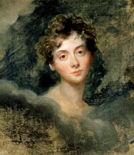 Portrait of Lady Caroline Lamb (1785-1828) von Sir Thomas Lawrence
