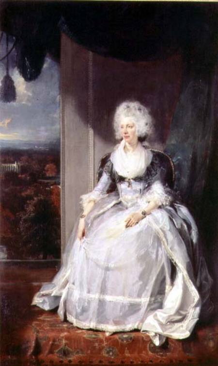 Queen Charlotte, 1789-90, wife of George III von Sir Thomas Lawrence