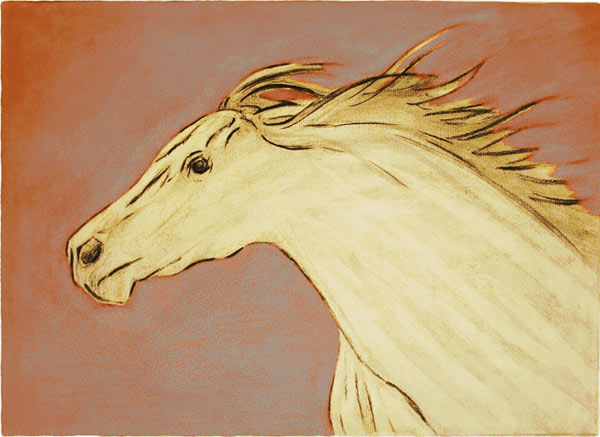 Running Horse von Philip Smeeton
