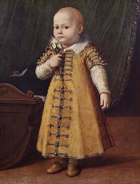 Portrait of a child (panel)