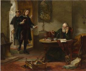 John Milton zu Besuch bei Galileo Galilei 1847