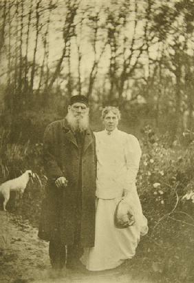 Lew Tolstoi im Todesjahr seines Sohnes Wanja 1895