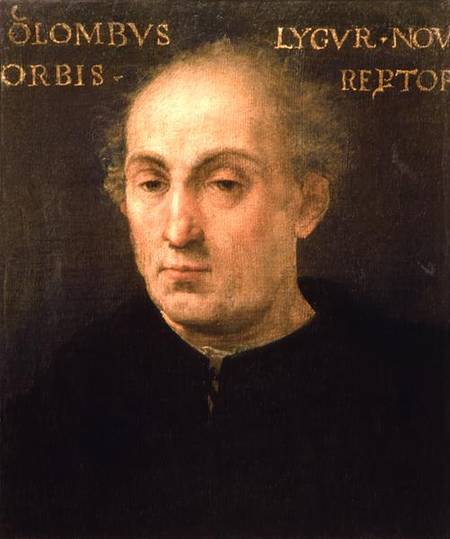 Portrait of Christopher Columbus (1451-1506) von Spanish School