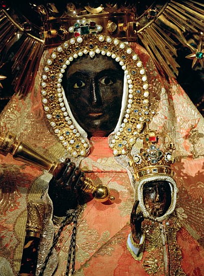 The Guadalupe Madonna (detail of 186934) von Spanish School